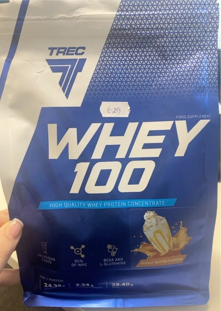 Trec whey 100 peanut butter flavour
