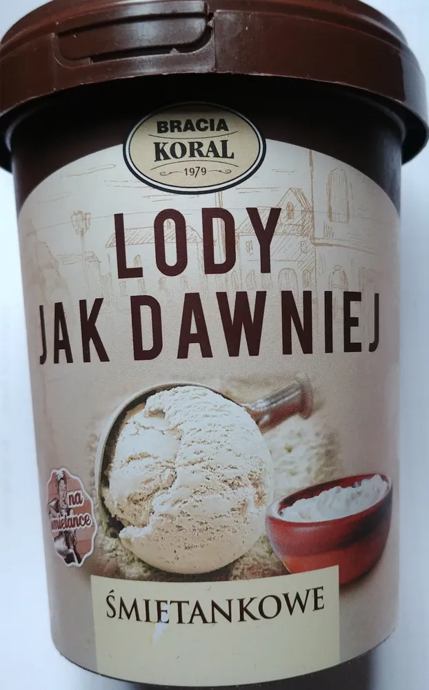 Lody śmietankowe