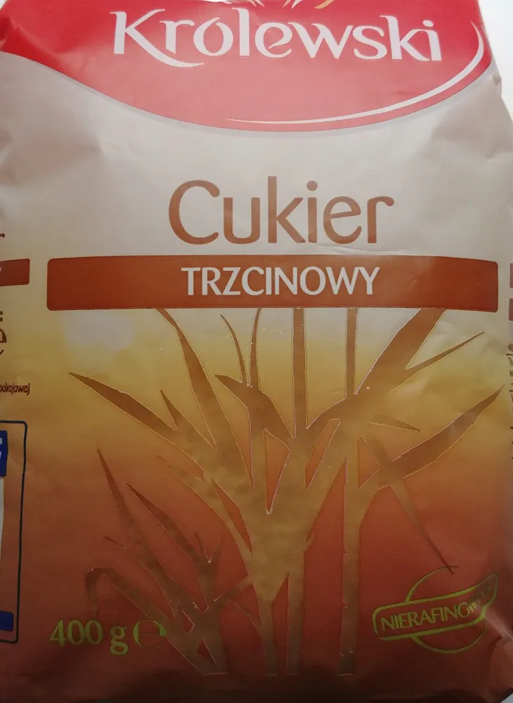 Cukier trzcinowy nierafinowany