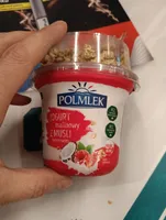 Jogurt malinowy z musli kokosowym