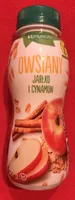 Owsiany jabłko i cynamon