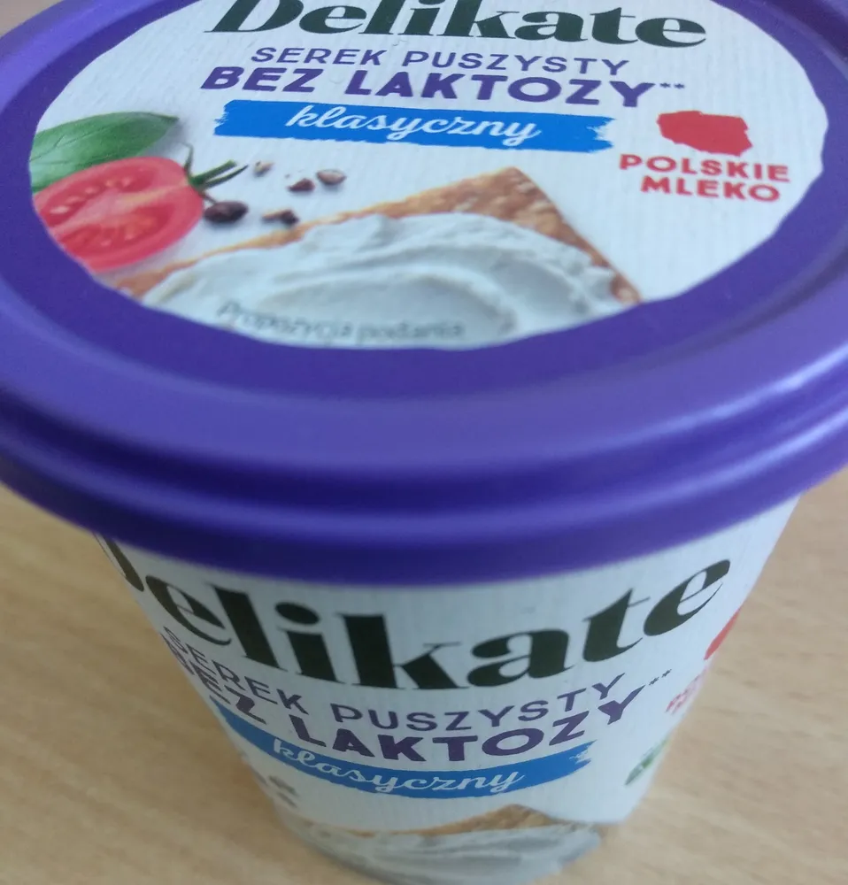 Serek puszysty bez laktozy klasyczny