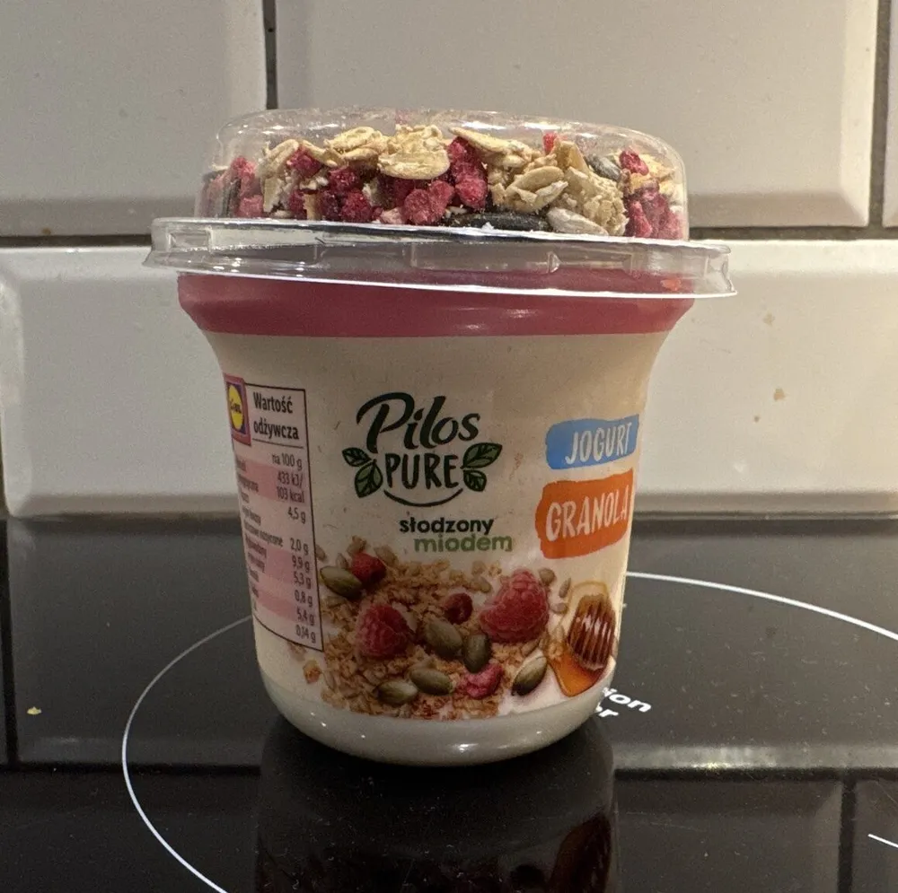 Jogurt granola słodzony miodem