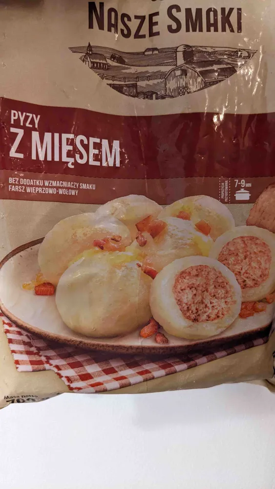 Pyzy z mięsem