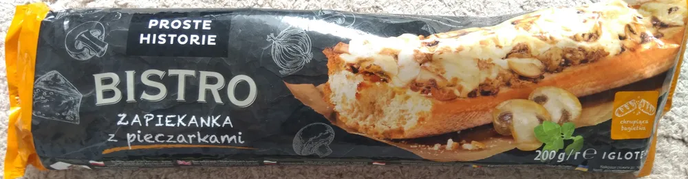 BISTRO zapiekanka z pieczarkami