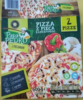 Pizza z pieca kamiennego z pieczarkami