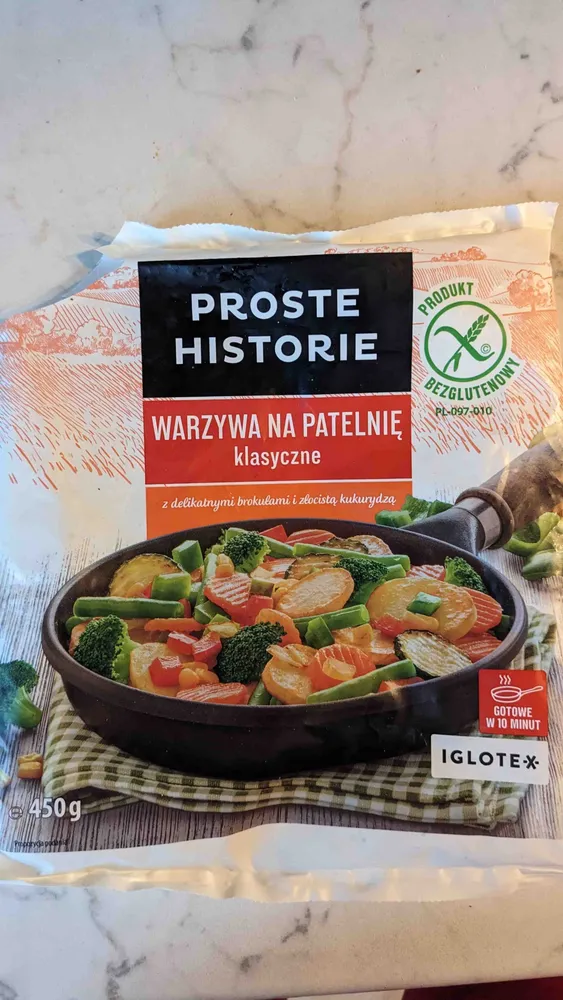 Warzywa na patelnię klasyczne