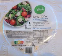 Lunchbox w stylu greckim