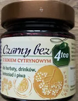 Czarny bez z sokiem cytrynowym