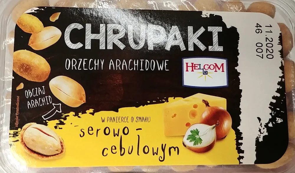 Chrupaki w panierce o smaku serowo-cebulowym