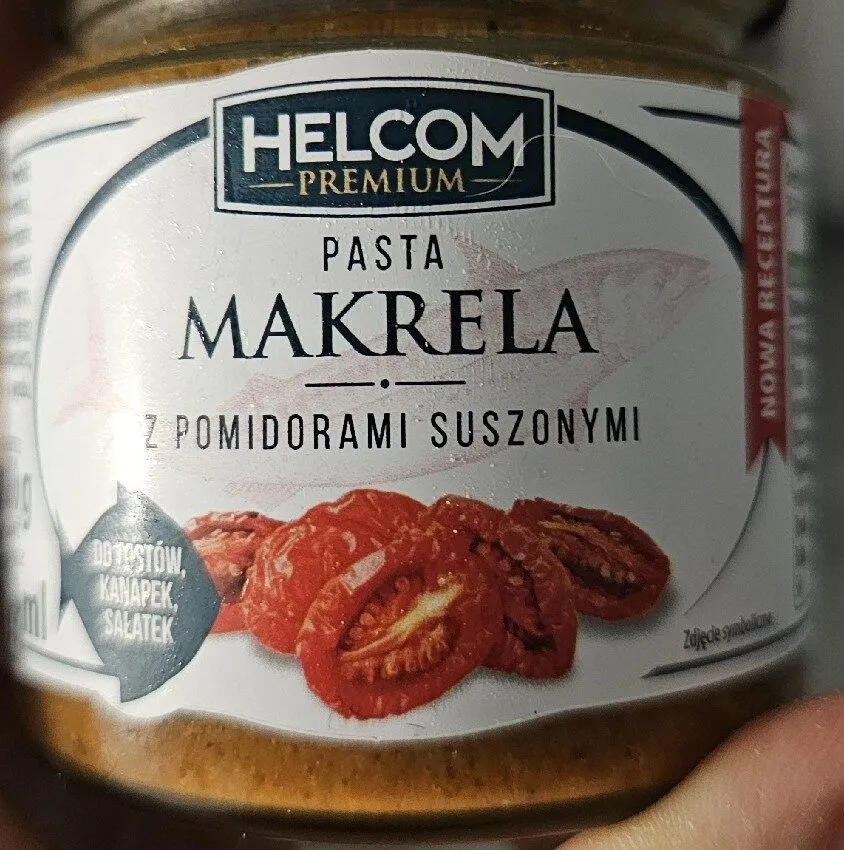 Pasta Makrela Z Pomidorami Suszonymi