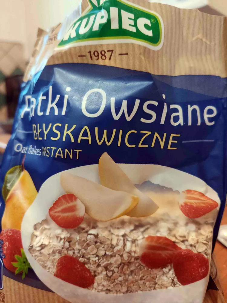 Płatki owsiane błyskawiczne