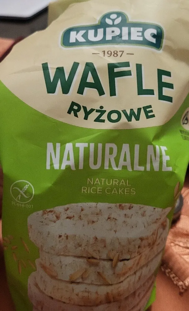 Wafle ryżowe naturalne