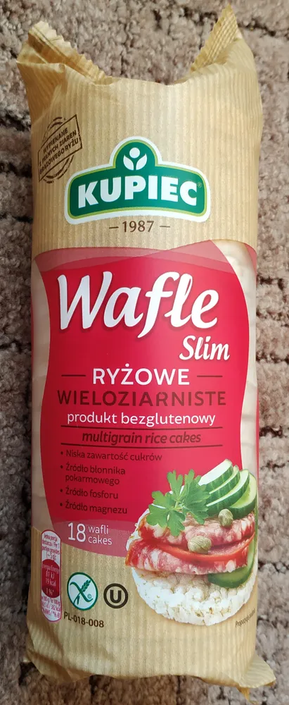Wafle ryżowe wieloziarniste