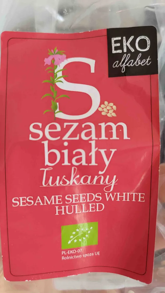 Sezam biały łuskany bio