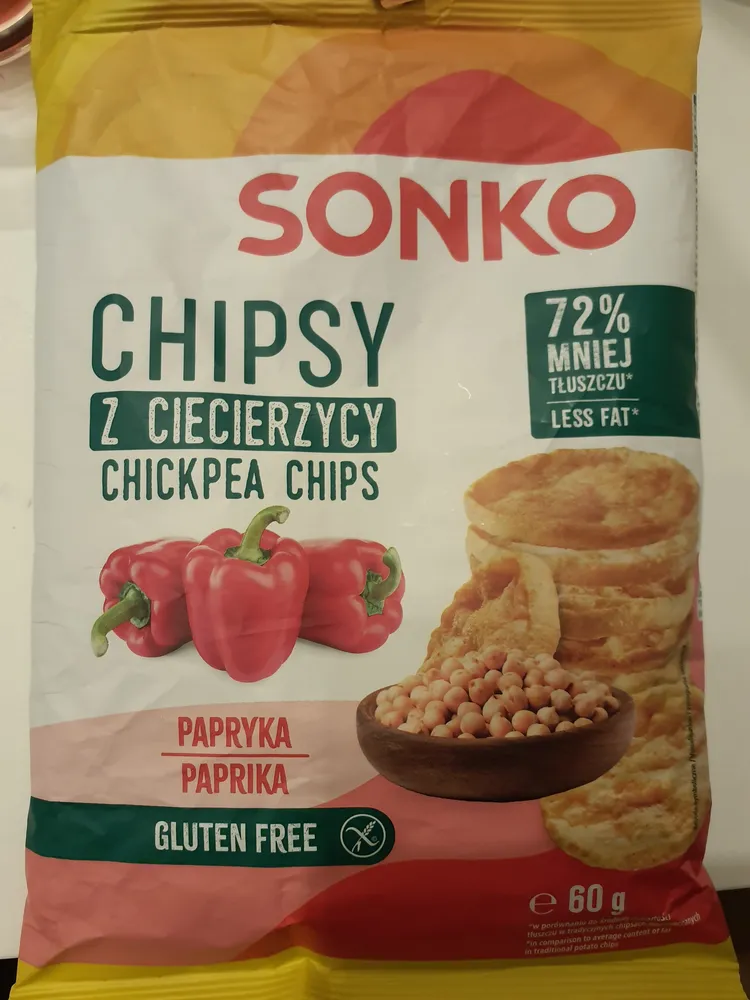Chipsy z ciecierzycy
