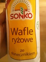 Wafle ryżowe ze słonecznikiem