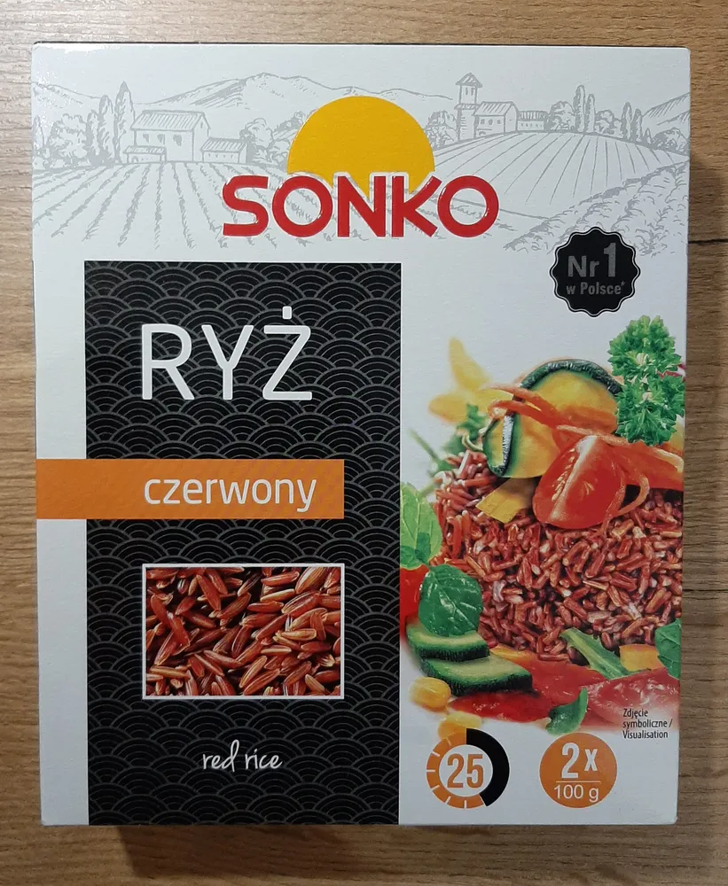 ryż czerwony