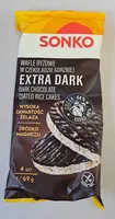 Wafle ryżowe w czekoladzie gorzkiej Extra Dark
