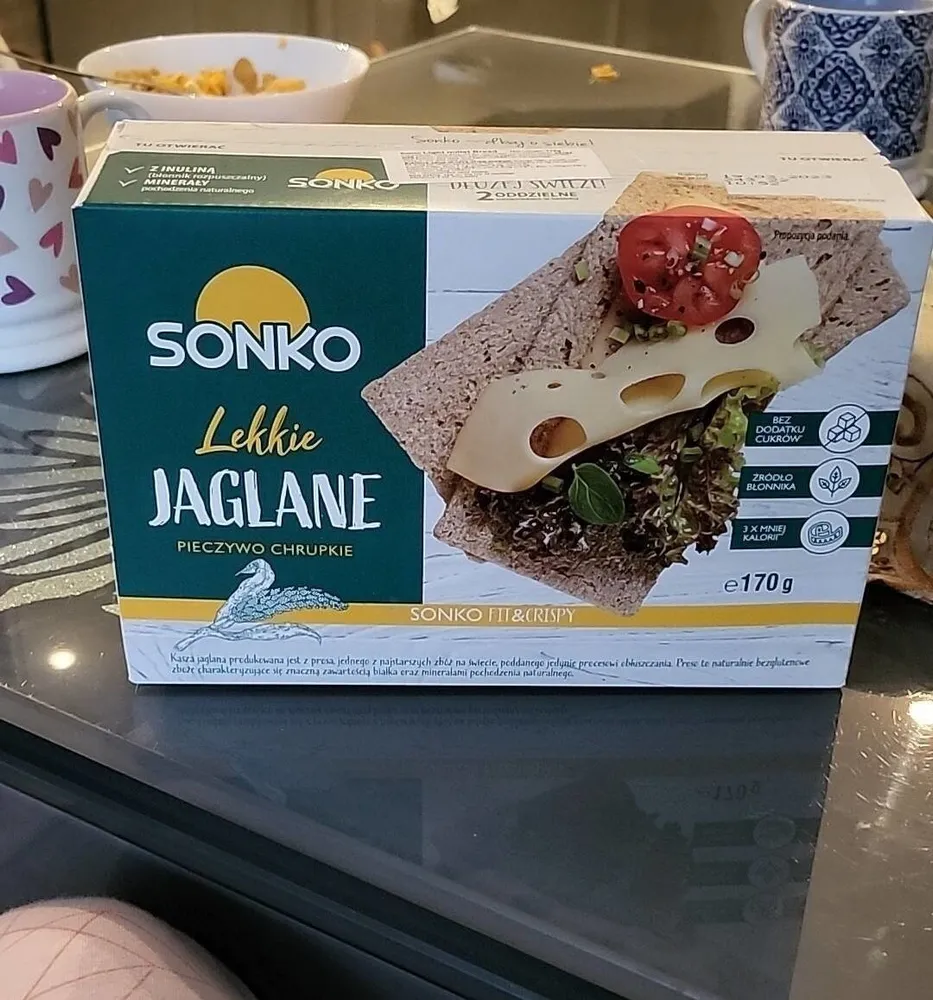 Lekkie Jaglane Pieczywo Chrupkie