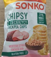 Chipsy z ciecierzycy chickpea chips