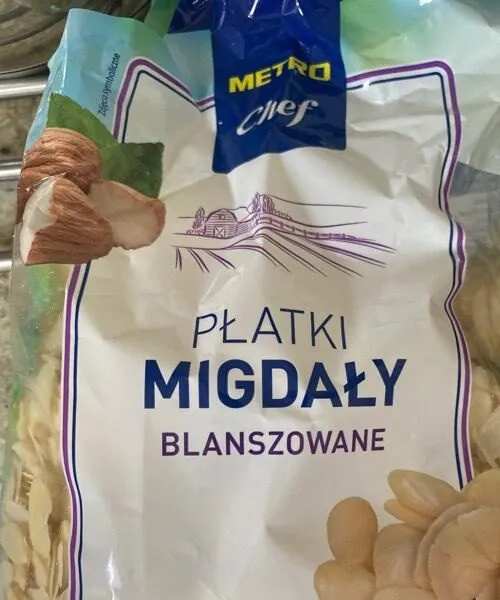 Płatki migdały blanszowane