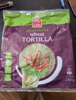 Spinach Flavored Wheat Tortilla