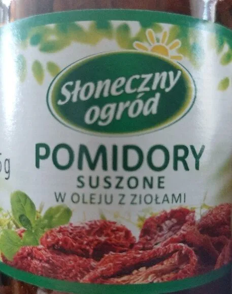 Pomidory suszone w oleju z ziołami