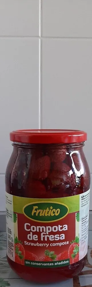Compota de fresa