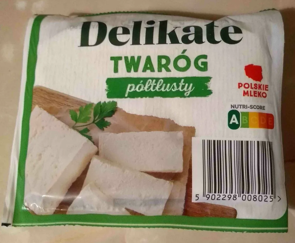 Twaróg półtłusty
