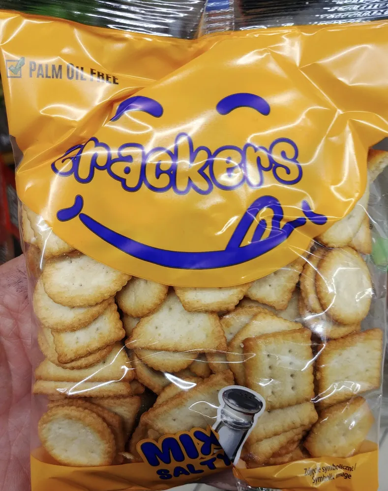Krakersy mix solony