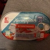 Heringsfilet in Tomatensoße