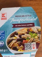 Thunfischsalat mit roten Bohnen und Mais