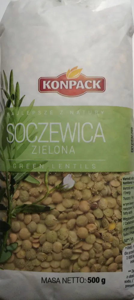 Soczewica zielona