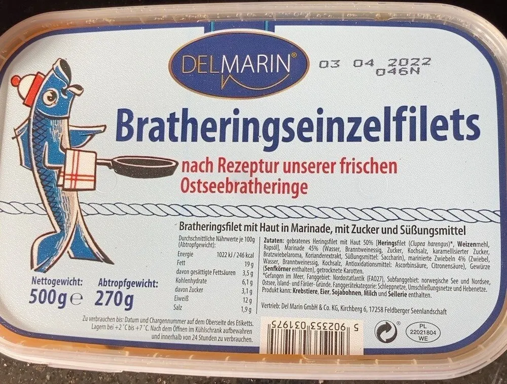 Bratheringseinzelfilets