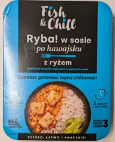 Ryba w sosie po hawajsku z ryżem