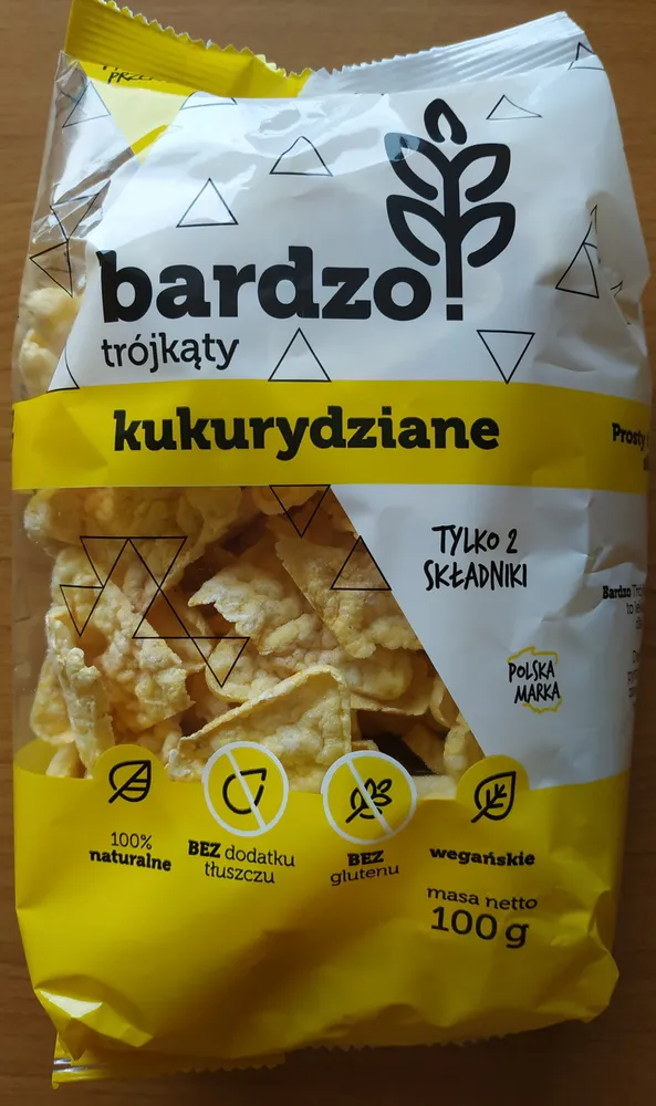 bardzo! trójkąty kukurydziane