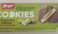 Pistachio Cream Milk Chocolate Cookies