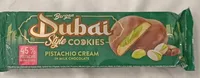 Dubai Style Cookies Pistachio Cream in Milk Chocolate
