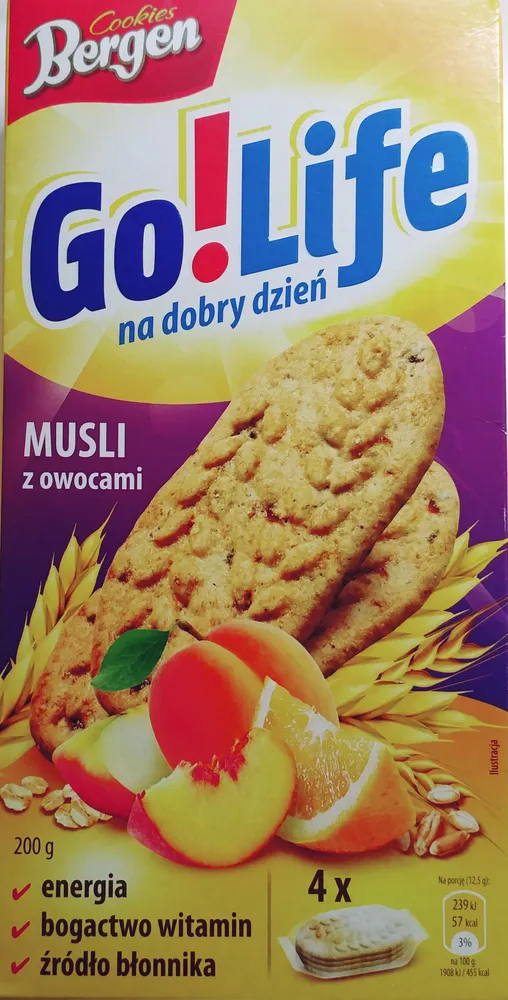 Go!life Musli z owocami