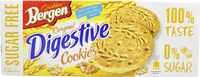 Bergen 120G Digestive Sugar Free Cookies Box