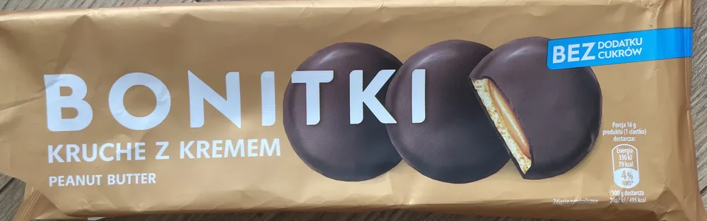 Bonitki kruche z kremem