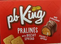 PB King Pralines with biscuit spread