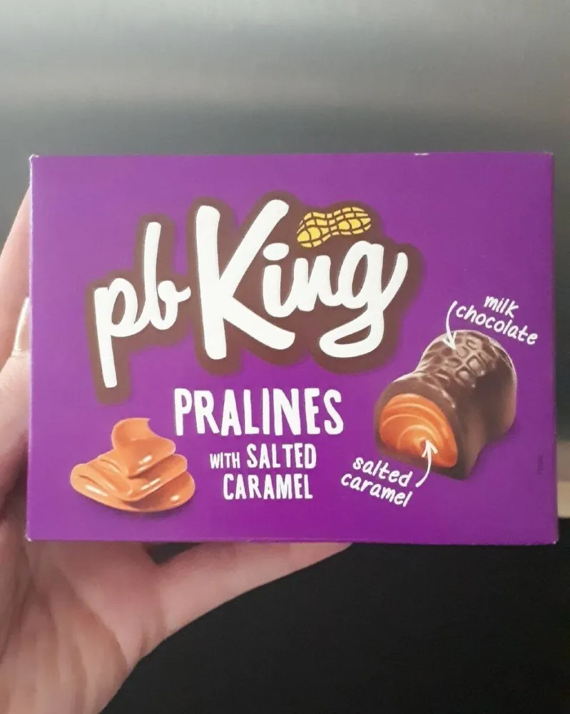 Pralines with salted caramel