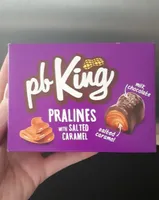 Pralines with salted caramel