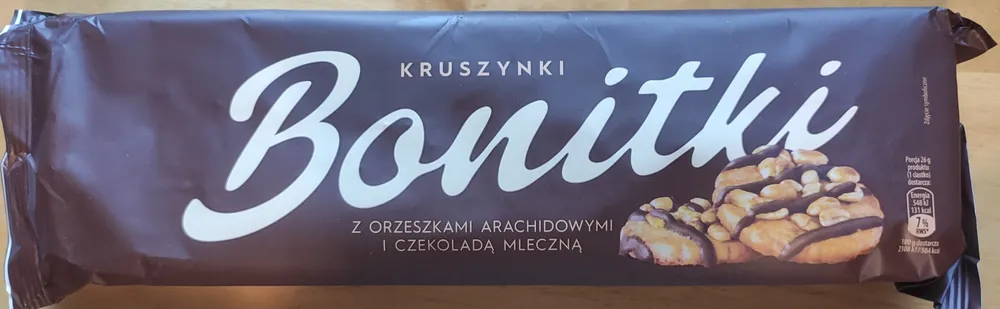 Kruszynki z orzeszkami arachidowymi i czekoladą mleczną