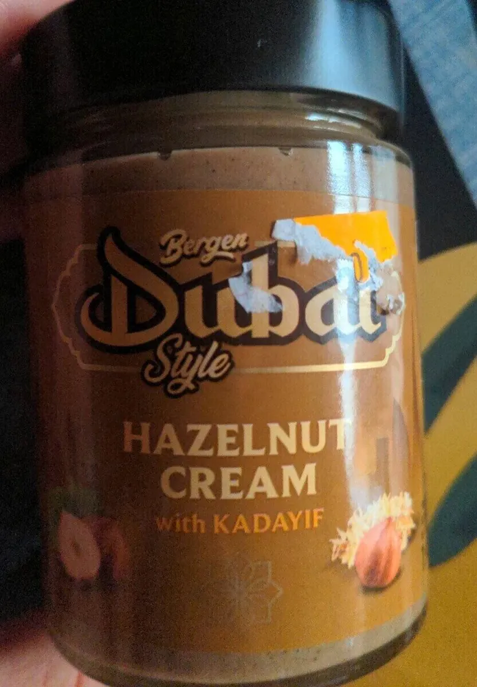 Dubai Style Hazelnut Cream with Kadayif