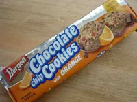 Chocolate chip Cookies with orange