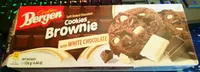 Cookies brownie with white chocolate