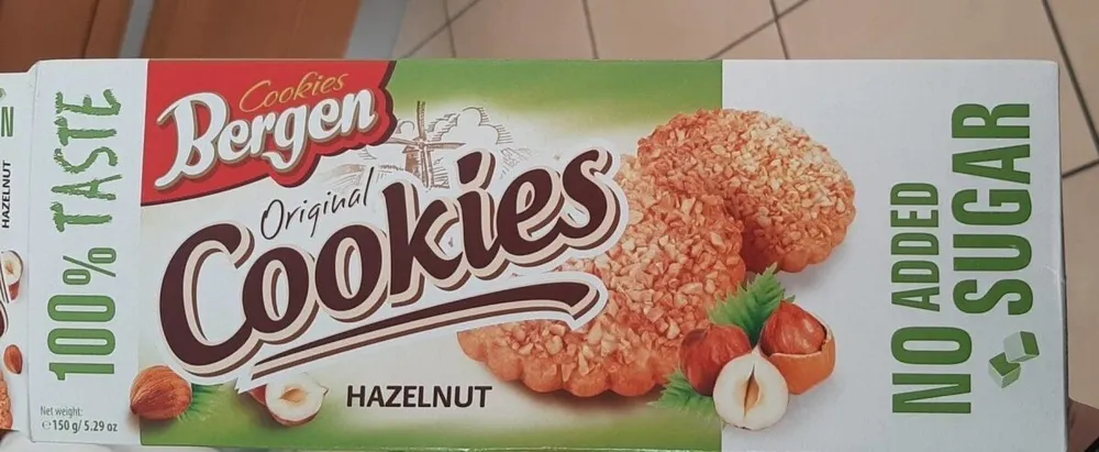 Cookies hazelnut